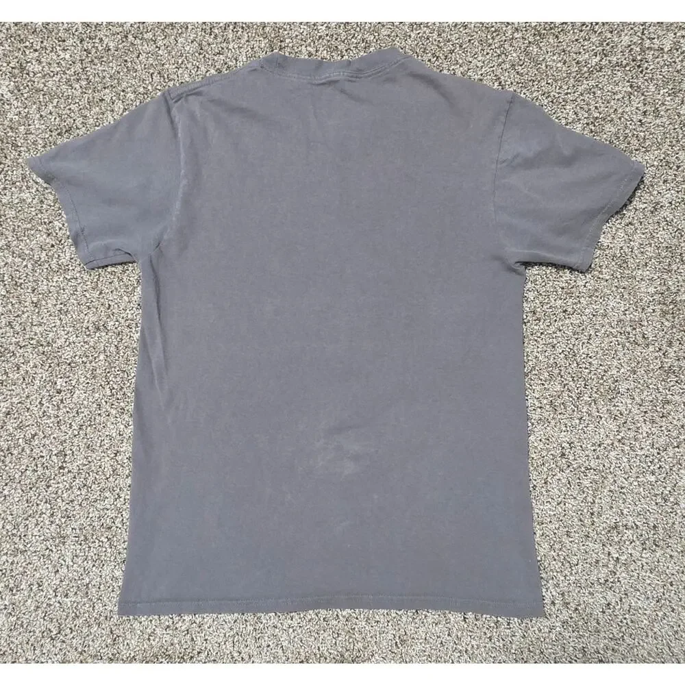 Disney Parks Earth Day Shirt Youth XL Gray Mickey Donald Goofy Work Together Tee